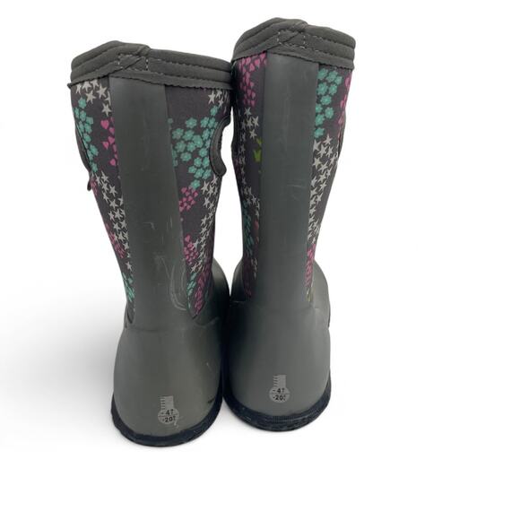 Bogs York Snow Boot Youth 4 Women 7 Gray Waterproof Insulation -20 Degrees - Picture 5 of 8